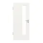 Frontansicht von JELD-WEN Innentür Classic Brillantweiß ähnlich RAL 9016 ExpertLack mit Lichtausschnitt LÖ-72 schlossseitig