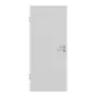 Frontansicht von JELD-WEN Innentür Classic Nickelgrau ähnlich RAL 7047 ExpertLack