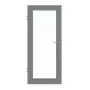 Frontansicht von Ultramatt Staubgrau LA 27 ProLine Innentür - Hörmann