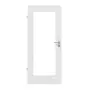 Frontansicht von Leinen Weiß LA 8 ProLine Innentür - Hörmann