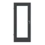 Frontansicht von Ultramatt Anthrazit LA 8 ProLine Innentür - Hörmann