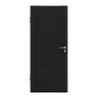 Frontansicht von CLASSEN Innentür Frame 5.9 Uni Schwarz Dekorfolie