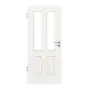 Frontansicht von Georgia 4 LA ClassicLine Weißlack Innentür - Hörmann