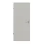 Frontansicht von Innentür-Set Hellgrau A 402 PortaLit mit Zarge und Drücker
