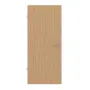 Frontansicht von Eiche Längs Living Echtholzfurniert Optima Innentür - Jeld-Wen