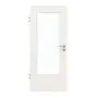 Frontansicht von GARANT Zimmertür 0135-60 Rain Resopal mit Lichtausschnitt LA-DIN