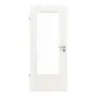 Frontansicht von Weiß 9016 1 LA-16-40 Lebolit-CPL Innentür - Lebo