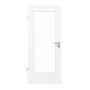Frontansicht von JELD-WEN Innentür Samtesche Weiß Optima DuriTop CPL mit Lichtausschnitt LÖ-20