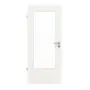 Frontansicht von Brillantweiß 9016 LÖ 23 Optima Innentür - Jeld-Wen