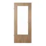 Frontansicht von JELD-WEN Innentür Raucheiche Optima DuriTop CPL mit Lichtausschnitt LÖ-23