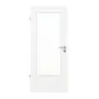 Frontansicht von JELD-WEN Innentür Samtesche Weiß Optima DuriTop CPL mit Lichtausschnitt LÖ-23