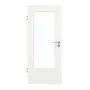 Frontansicht von GARANT Zimmertür Quer Authentic Bianco CPL mit Lichtausschnitt LA-DIN