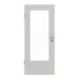 Frontansicht von GARANT Zimmertür D92-60 Dove Grey Resopal mit Lichtausschnitt LA-DIN