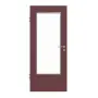Frontansicht von WESTAG Innentür Rosso Jaipur FX 0751 FENIX NTM mit Lichtausschnitt LA-DIN