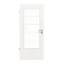 Frontansicht von Arctic Weiß RAL 9016 Typ LA-DIN Sprosse 5 WestaLack Innentür - Westag