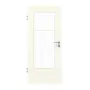 Frontansicht von GARANT Zimmertür 9417-60 Snow White CPL mit Lichtausschnitt LA-DIN Sprosse SP2