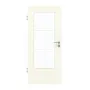 Frontansicht von GARANT Zimmertür 9417-60 Snow White CPL mit Lichtausschnitt LA-DIN Sprosse SP4