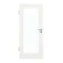 Frontansicht von GARANT Zimmertür Quer Authentic Bianco CPL mit Lichtausschnitt LA-2