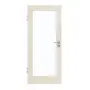 Frontansicht von GARANT Zimmertür Quer Authentic Perl GCK08 mit Lichtausschnitt LA-3
