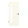 Frontansicht von GARANT Zimmertür 9417-60 Snow White CPL mit Lichtausschnitt LA-4 bandseitig