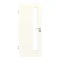 Frontansicht von GARANT Zimmertür 0105-60 Pearl White CPL mit Lichtausschnitt LA-4 schlossseitig