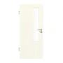 Frontansicht von GARANT Zimmertür 9417-60 Snow White CPL mit Lichtausschnitt LA-5 schlossseitig