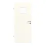 Frontansicht von GARANT Zimmertür 0105-60 Pearl White CPL mit Lichtausschnitt LA-7