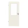 Frontansicht von CLASSEN Innentür RAL 9010 Weißlack 3.6 mit Lichtausschnitt 