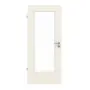 Frontansicht von CLASSEN Innentür RAL 9010 Weißlack 3.7 mit Lichtausschnitt 