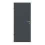 Frontansicht von Innentür-Set 4.1 Graphit CPL mit Zarge und Drücker - Classen