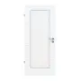 Frontansicht von CLASSEN Innentür Weiß Struktur CPL 4.10 mit Lichtausschnitt 