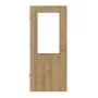 Frontansicht von CLASSEN Innentür 4.2 Hickory Eiche CPL mit Lichtausschnitt