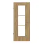 Frontansicht von CLASSEN Innentür 4.5 Hickory Eiche CPL mit Lichtausschnitt