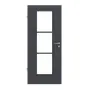 Frontansicht von CLASSEN Innentür Graphit CPL 4.5 mit Lichtausschnitt 