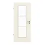 Frontansicht von CLASSEN Innentür Weiß RAL 9010 CPL 4.5 mit Lichtausschnitt 