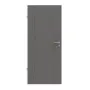 Frontansicht von HÖRMANN Innentür Groove 20 Staubgrau RAL 7037 Lack DesignLine