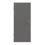 Frontansicht von HÖRMANN Innentür Groove 49 Staubgrau RAL 7037 Lack DesignLine