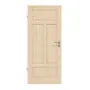 Frontansicht von Typ 6002-04N Fichte Massivholz Innentür - Radex
