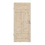 Frontansicht von Typ 6002-04N Kiefer Massivholz Innentür - Radex