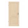 Frontansicht von Typ 6002-B Fichte Massivholz Innentür - Radex