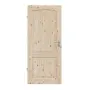 Frontansicht von Typ 6002-B Kiefer Massivholz Innentür - Radex