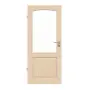 Frontansicht von Typ 6002-B-LA Fichte Massivholz Innentür - Radex