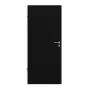 Frontansicht von LEBO Innentür Ultramatt Schwarz ähnl. RAL 9005 Versio