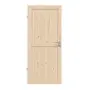 Frontansicht von Loft V Fichte Massivholz Innentür - Radex