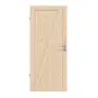 Frontansicht von Loft Z Fichte Massivholz Innentür - Radex