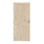 Frontansicht von Loft Z Kiefer Massivholz Innentür - Radex