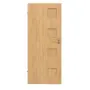 Frontansicht von CLASSEN Innentür Modena 4 Eiche geölt 3D Look 