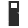 Frontansicht von CLASSEN Innentür Natura HK/HB M2 Uni Black Iridium 