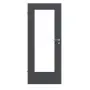 Frontansicht von CLASSEN Innentür Natura HK/HB M4 Graphit RAL 7024 CPL 