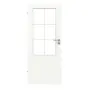 Frontansicht von CLASSEN Innentür Natura LA 2/3 Weiß Primo mit Lichausschnitt